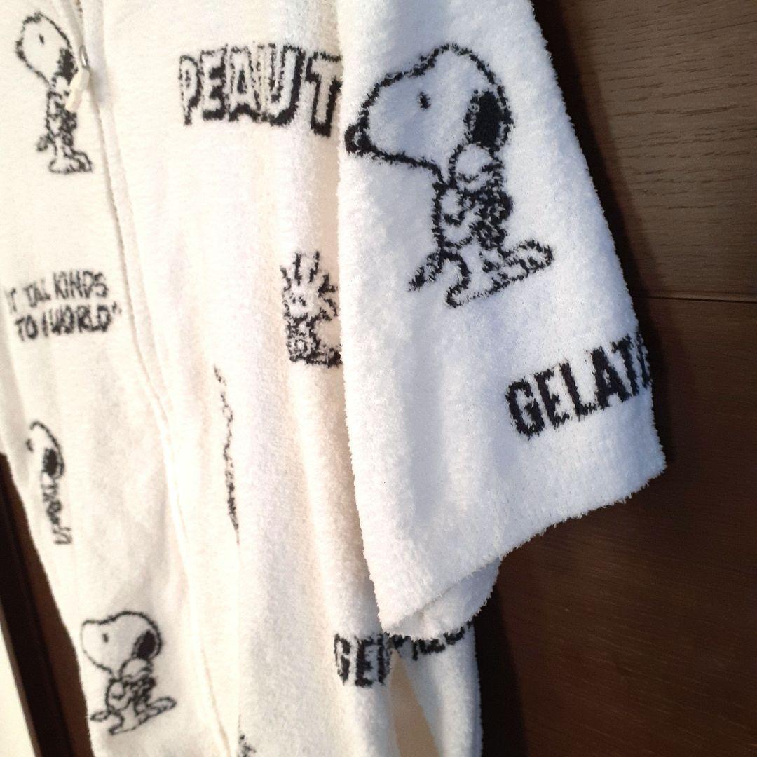 新品　未使用タグつき　ジェラートピケ　スヌーピー　パーカ