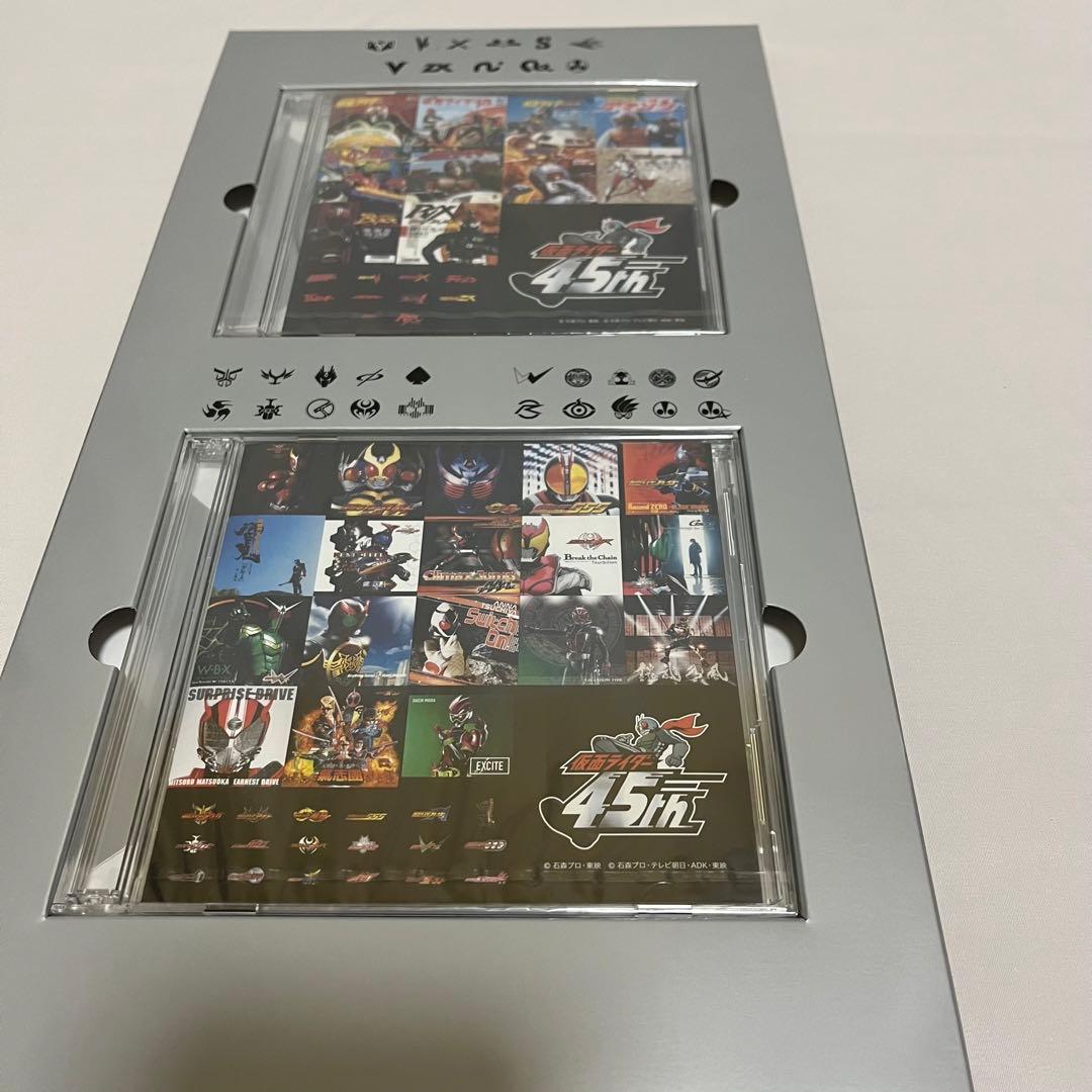 「仮面ライダー」生誕45周年記念 昭和ライダー&平成ライダーTV主題歌コンプリ…