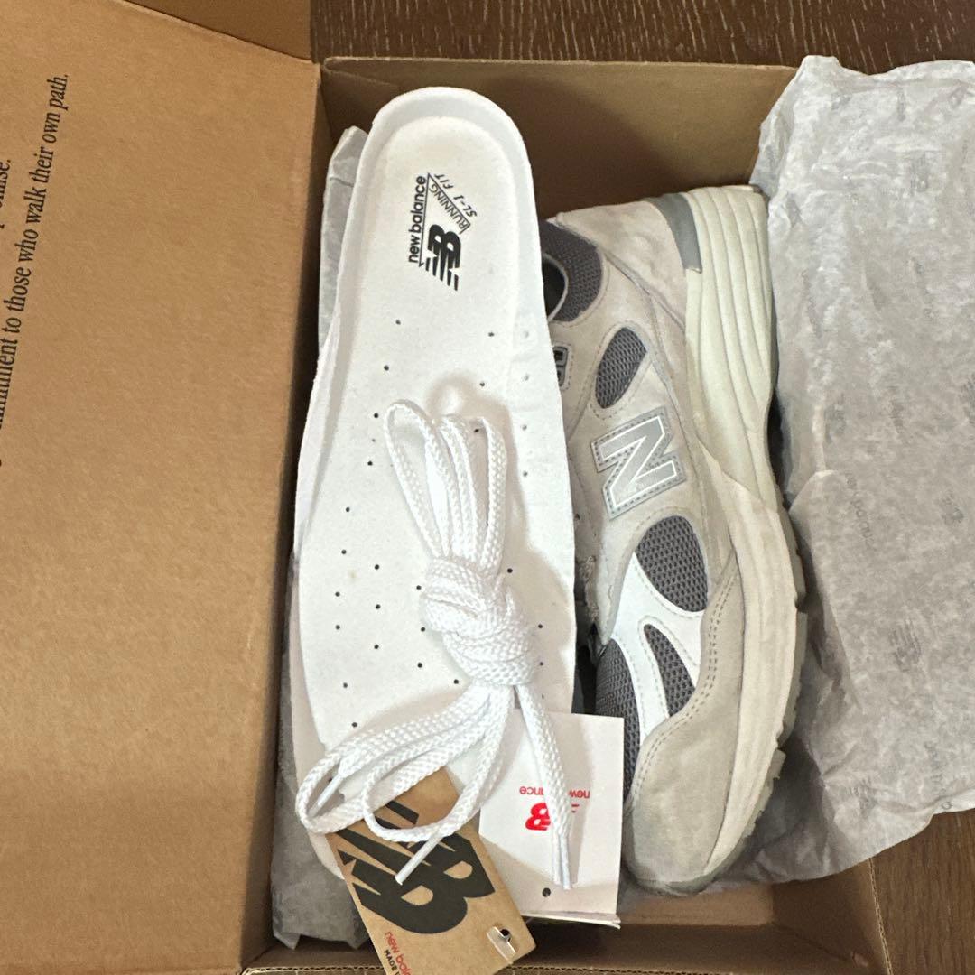 靴 New Balance 991 v2 \"Light Gray\" U991LG2