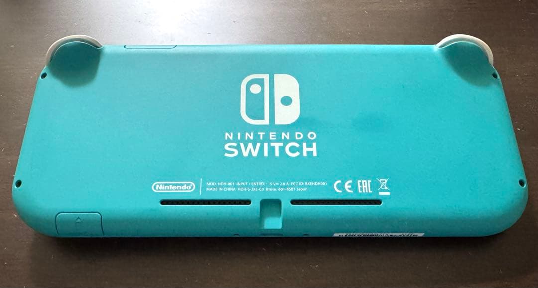 美品 Nintendo Switch Lite ターコイズ SDカード ケース付