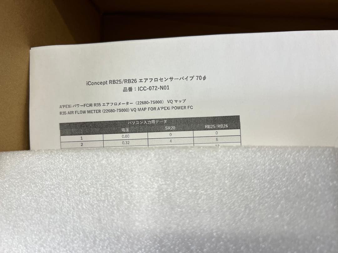 セール！R35GTR エアフロ変換アダプタ&ハーネス RB26用 新品