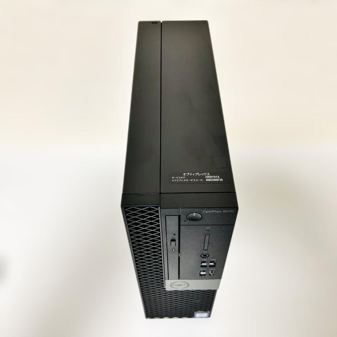 DELL ビジネス向けデスクトップ OptiPlex5070 第9世代i5搭載