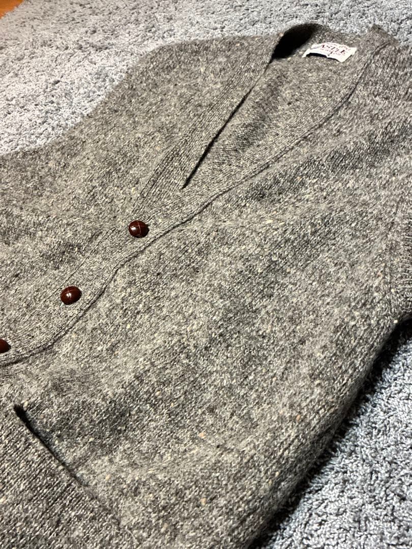 アイルランド製 CASTLE DONEGAL TWEED ウールベスト L 古着