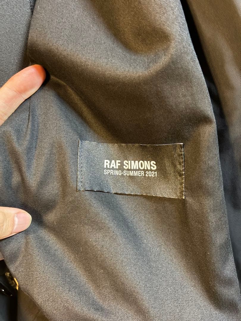 RAFSIMONS 2021ss テーラードJKT ビックシルエット