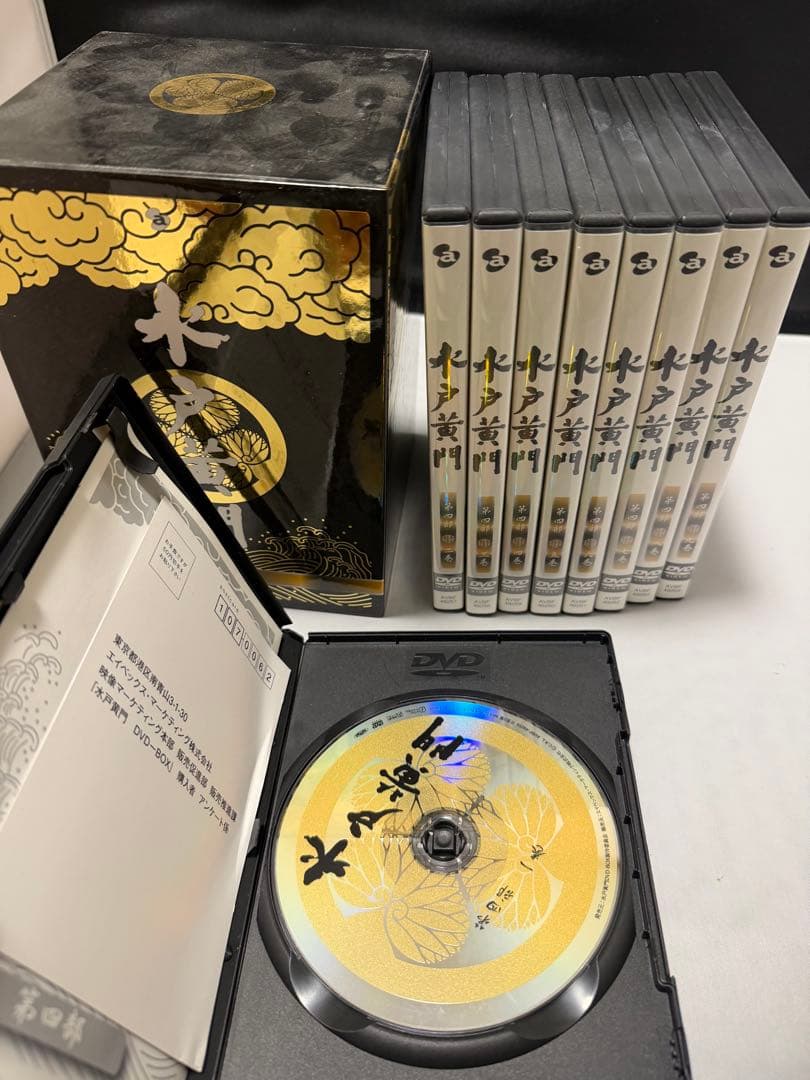 水戸黄門 DVD-BOX 第四部 第一巻～第九巻 8枚組