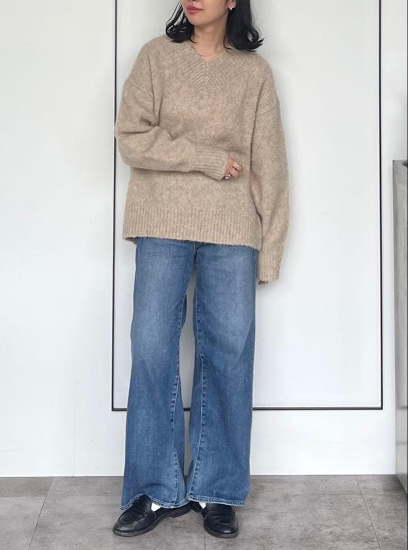26春新作未使用タグ付きレッドカードREDCARDデニムワイドストレート22