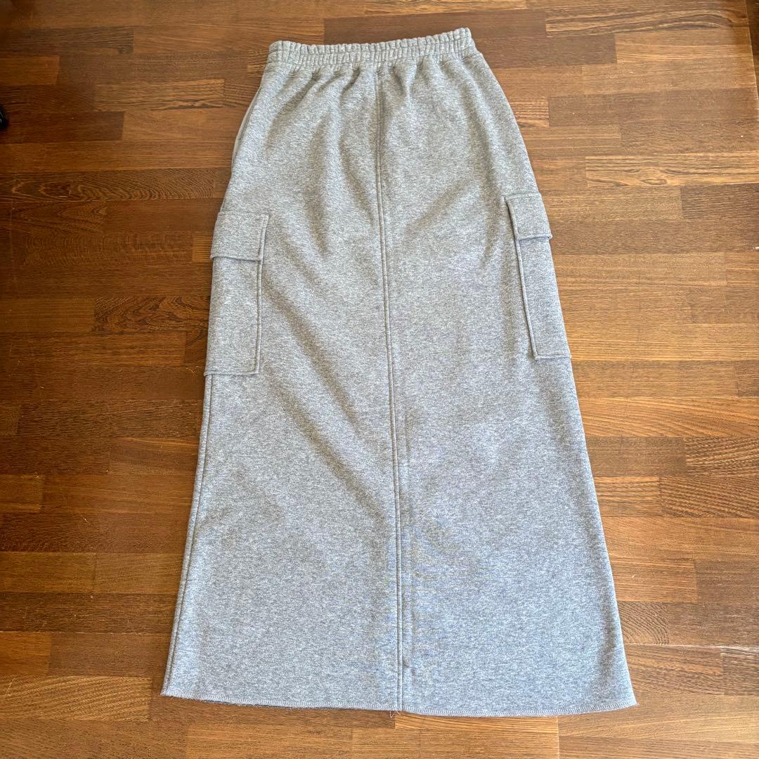 AP STUDIO warm sweat cargo skirt 34サイズ