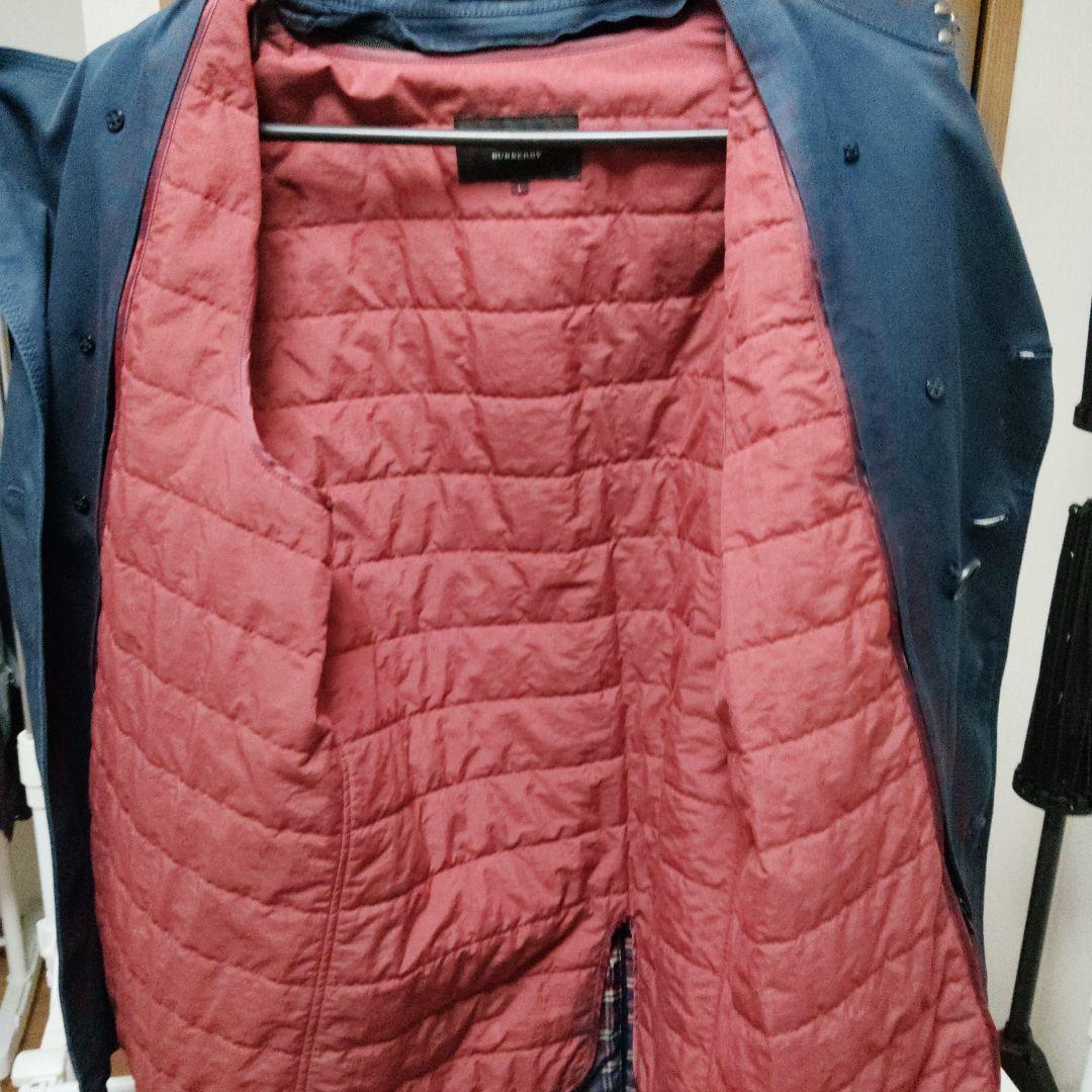 BURBERRY BLACK LABEL ネイビー トレンチコート