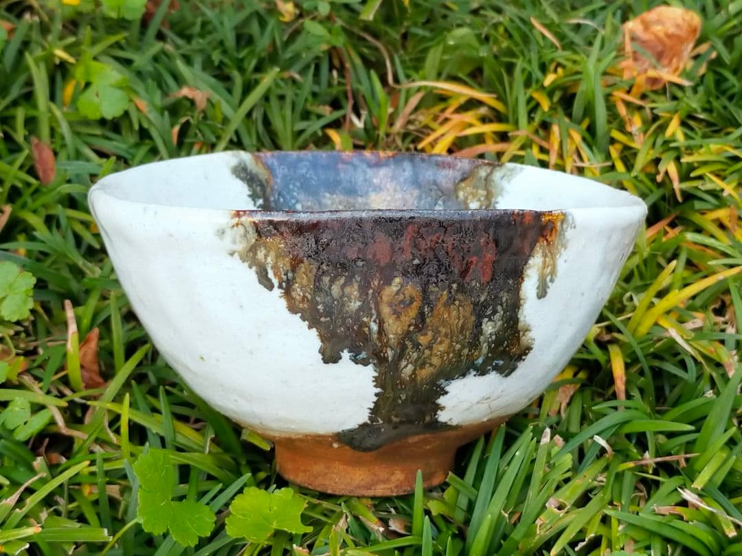 ♥美濃焼　茶碗　無銘　骨董品