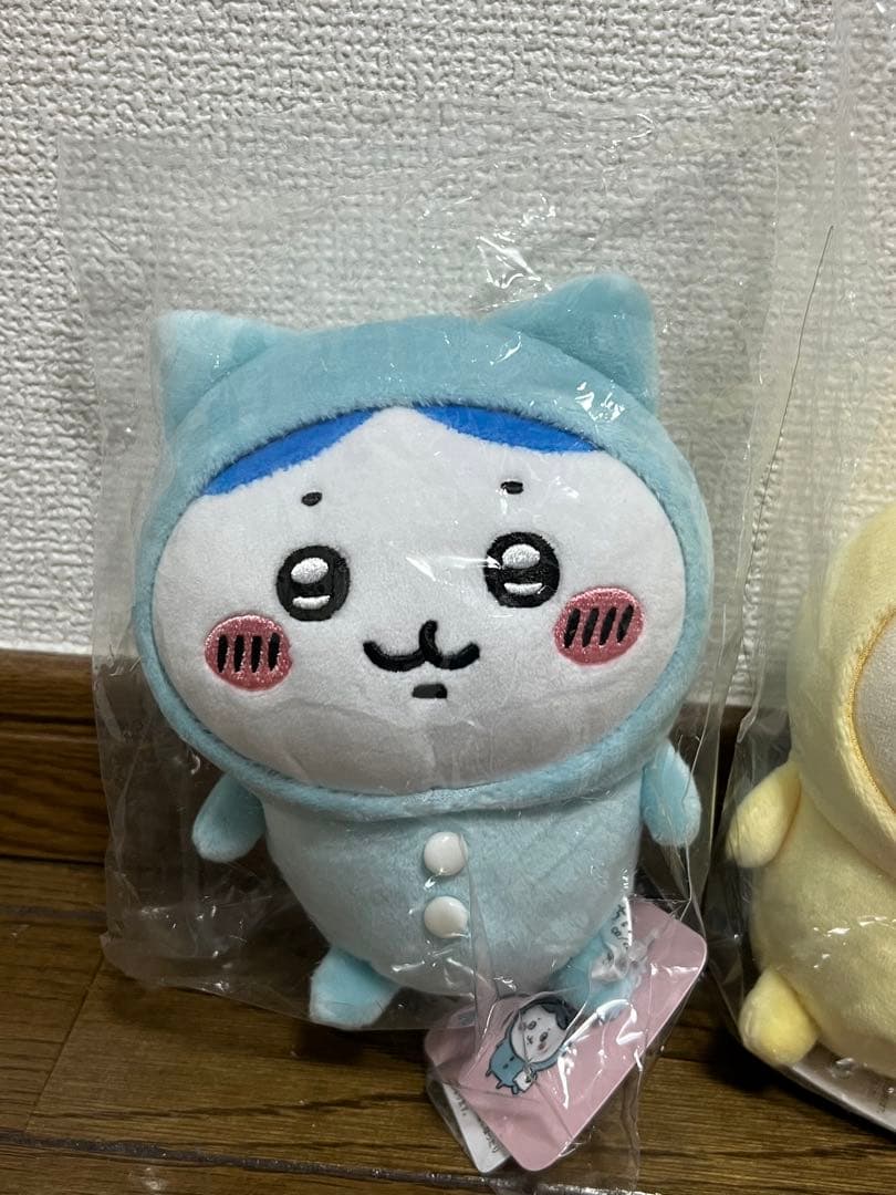 ちいかわぽてたまぬいぐるみ　パジャマパーティー　ぬいぐるみセット
