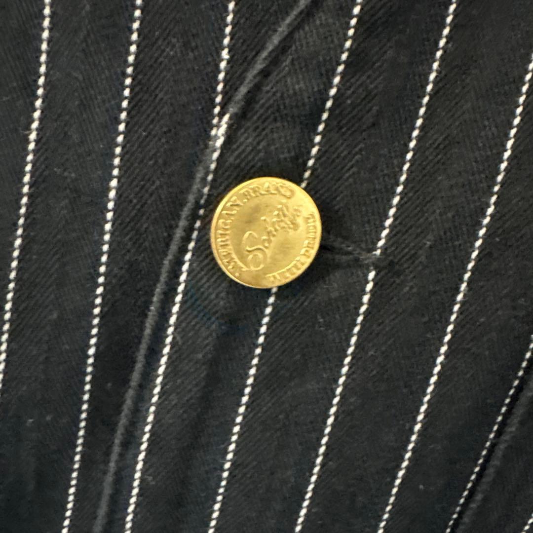 Schott/ストライプ エンジニア ジャケット