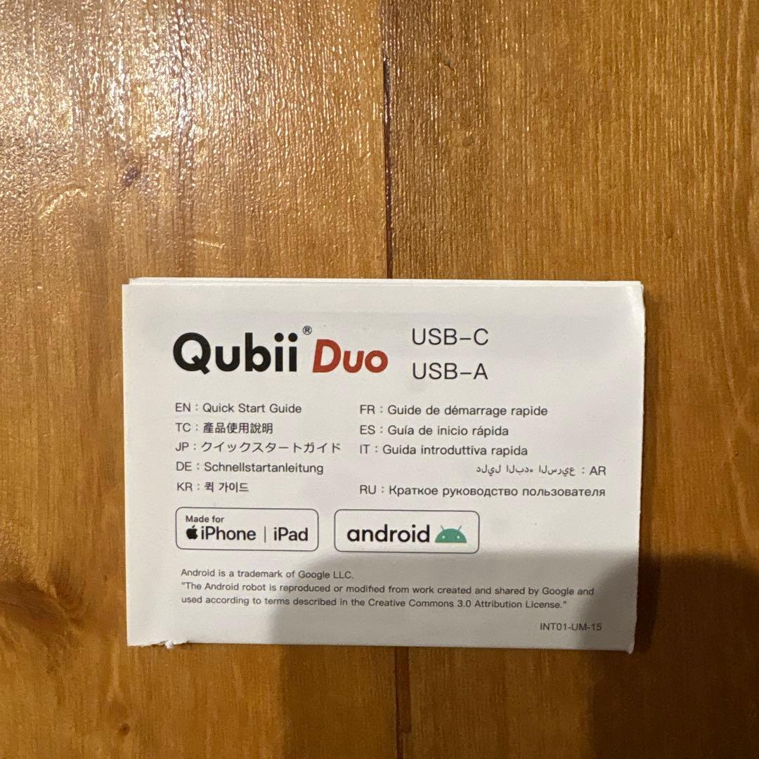 Qubii Duo USB-C グリーン