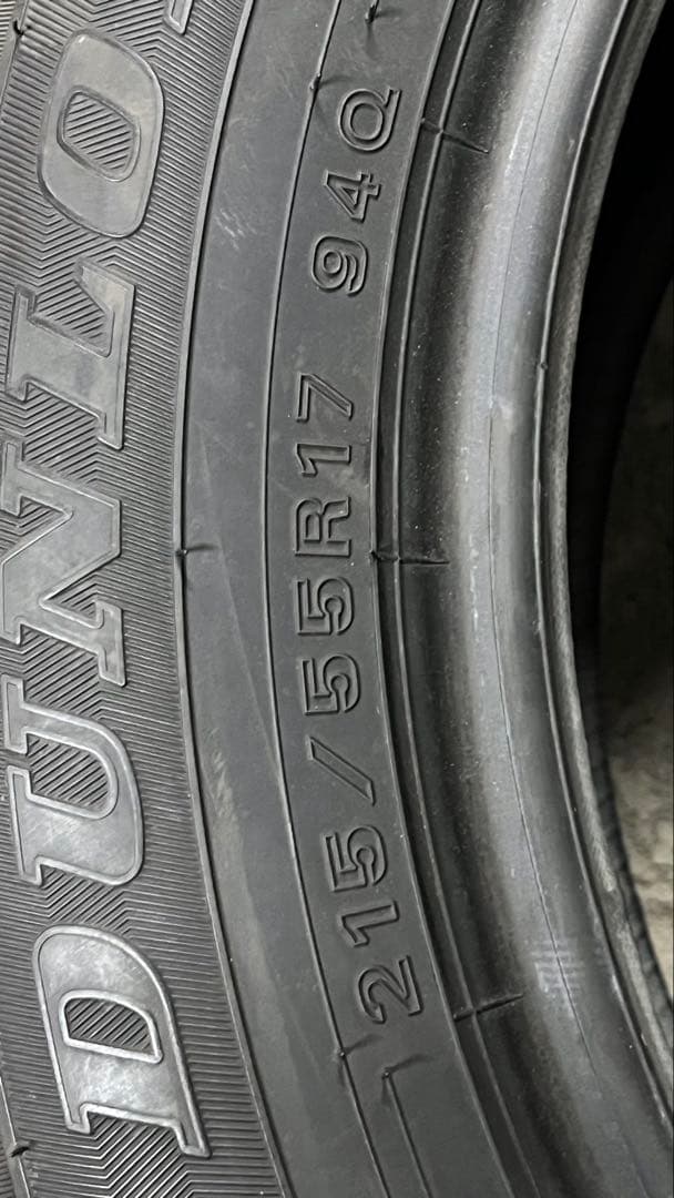 DUNLOP WINTERMAX 2022年　スタッドレス215/55R17