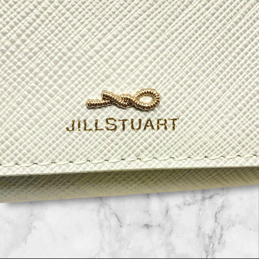 JILLSTUART 二つ折り財布 グローリア アイスブルー ジルスチュアート