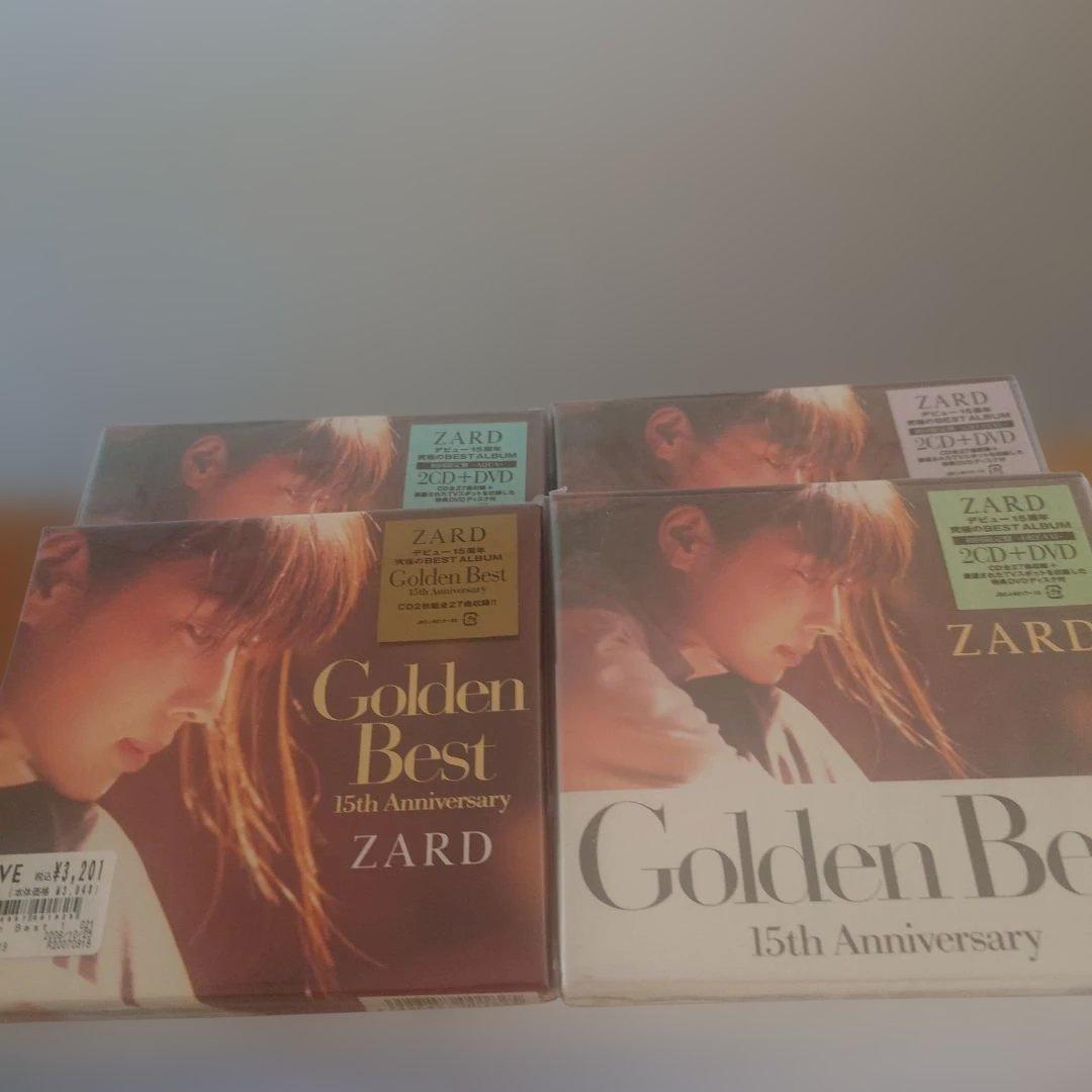 ZARD　Golden Best 15th Anniversary　4枚セット