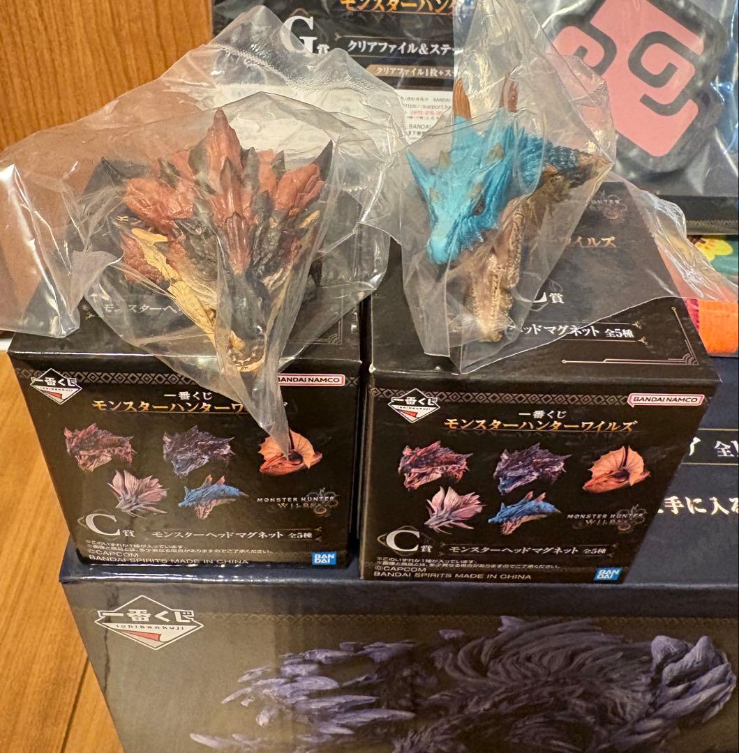 モンスターハンターワイルズ一番くじ ラストワン賞　アルシュベルド　C賞2つ　他