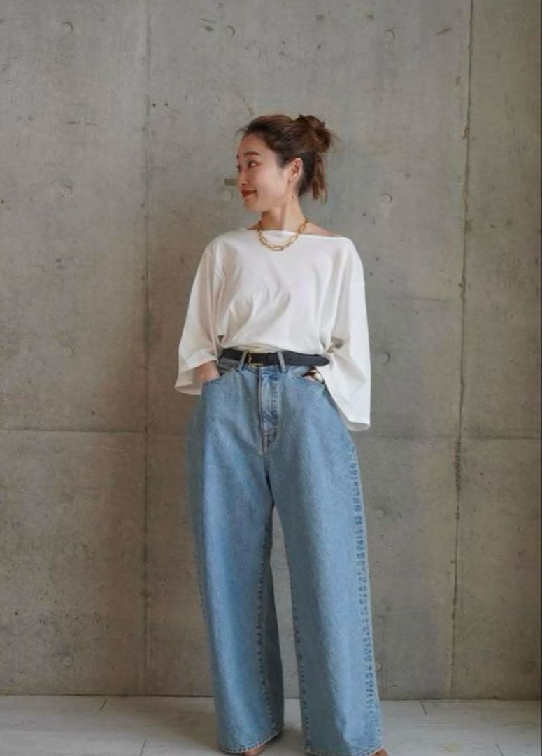 最終お値下げ！美品 ETRETOKYO boxスリーブカットトップス　白