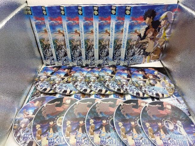 DVD とある魔術の禁書目録 1期 2期 3期 各全巻 29枚セット