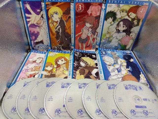 DVD とある魔術の禁書目録 1期 2期 3期 各全巻 29枚セット