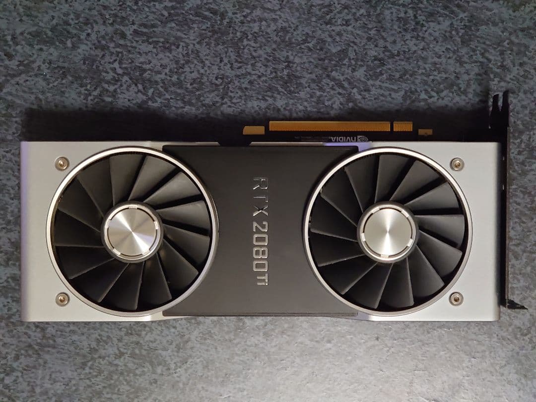 スマホ・タブレット・パソコン RTX 2080Ti founders edition