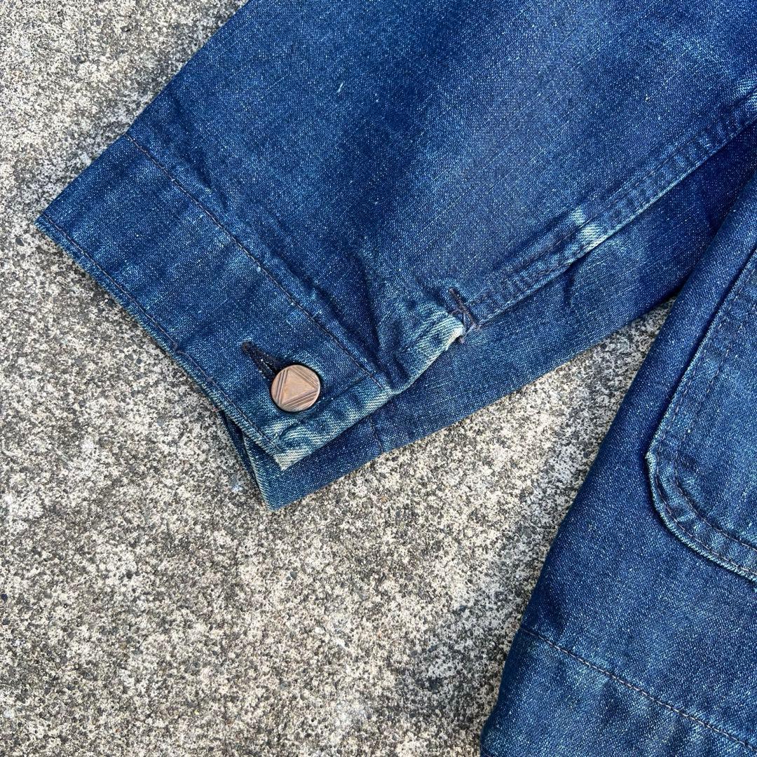 珍品 真紺50s SIMPSONS SEARSカバーオール 裏地フランネル