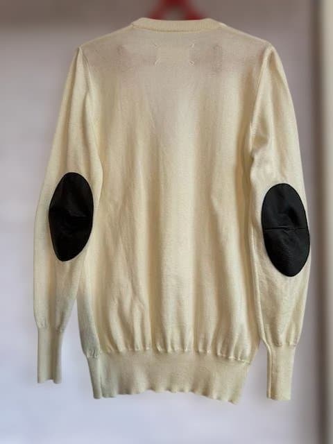 最終 マルジェラ Maison Margiela エルボーパッチ カーディガン