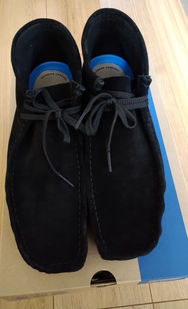 Clarks 黒 メンズ SHACRE BOOTシェイカーブーツワラビーブーツ