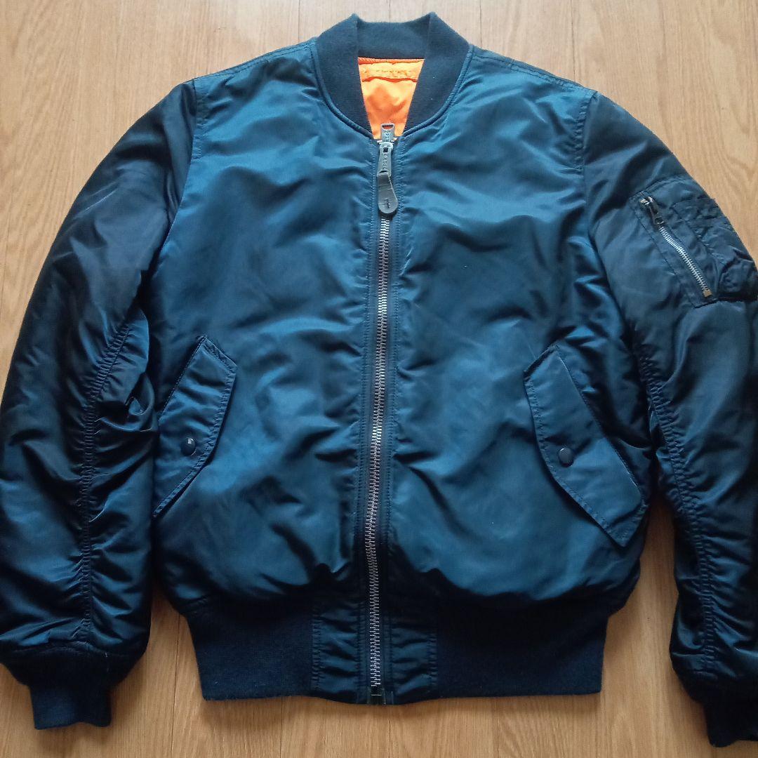 ジャケット・アウター ALPHA INDUSTRIES MA-1 navy M 20004