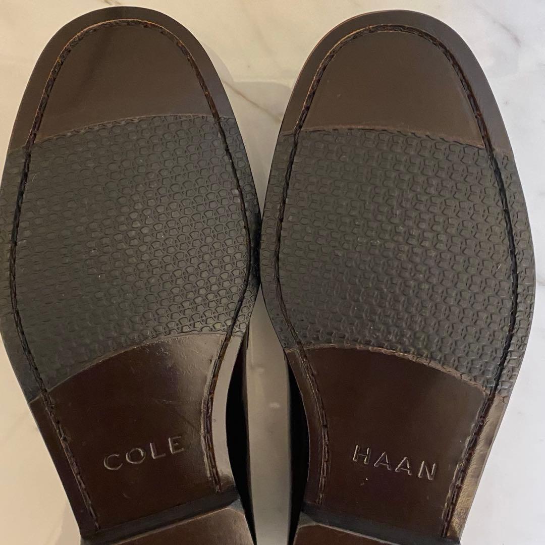 極美品 COLE HAAN ピンチタッセル 27cm C12767 バーガンディ