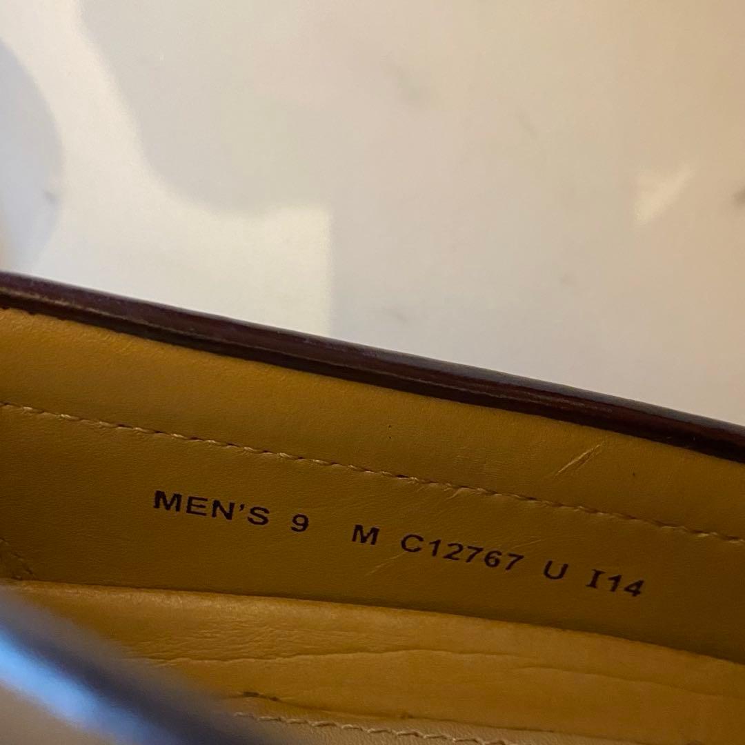 極美品 COLE HAAN ピンチタッセル 27cm C12767 バーガンディ