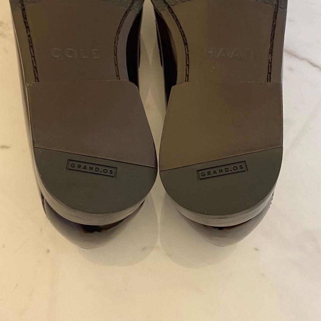 極美品 COLE HAAN ピンチタッセル 27cm C12767 バーガンディ