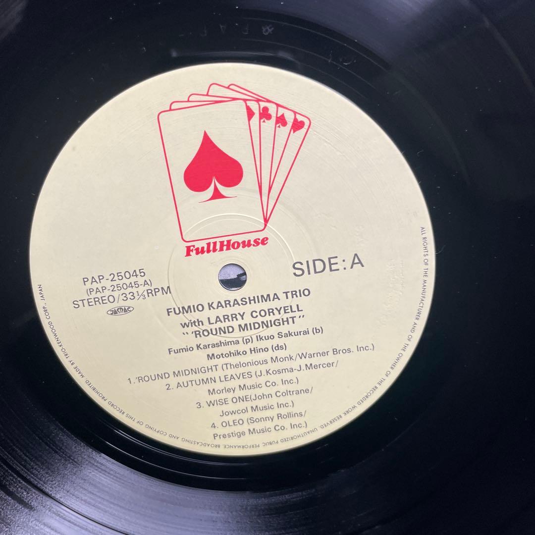 洋楽 FUMIO KARASHIMA TRIO ROUND MIDNIGHT