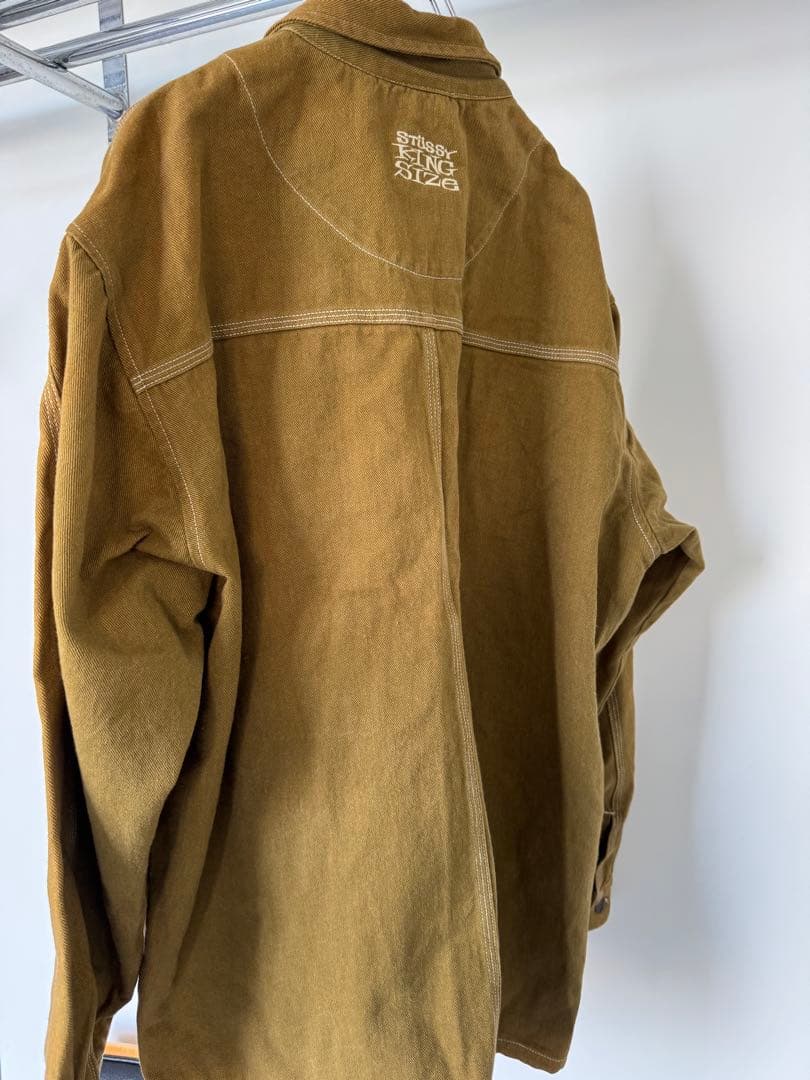 old stussy kingsize カバーオール