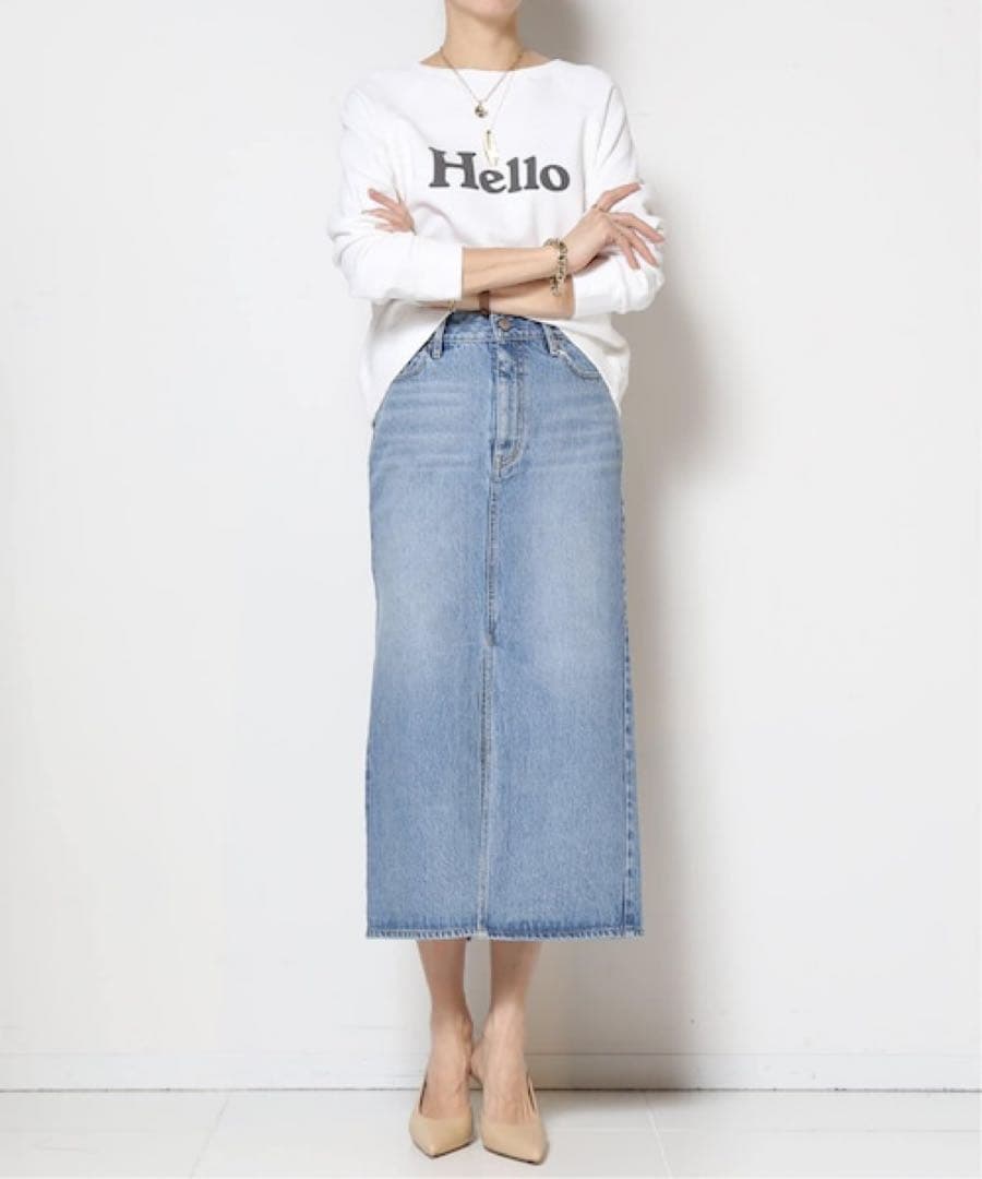 未使用 完売品ドゥーズィエムクラス DENIM W Slit スカート 24ss