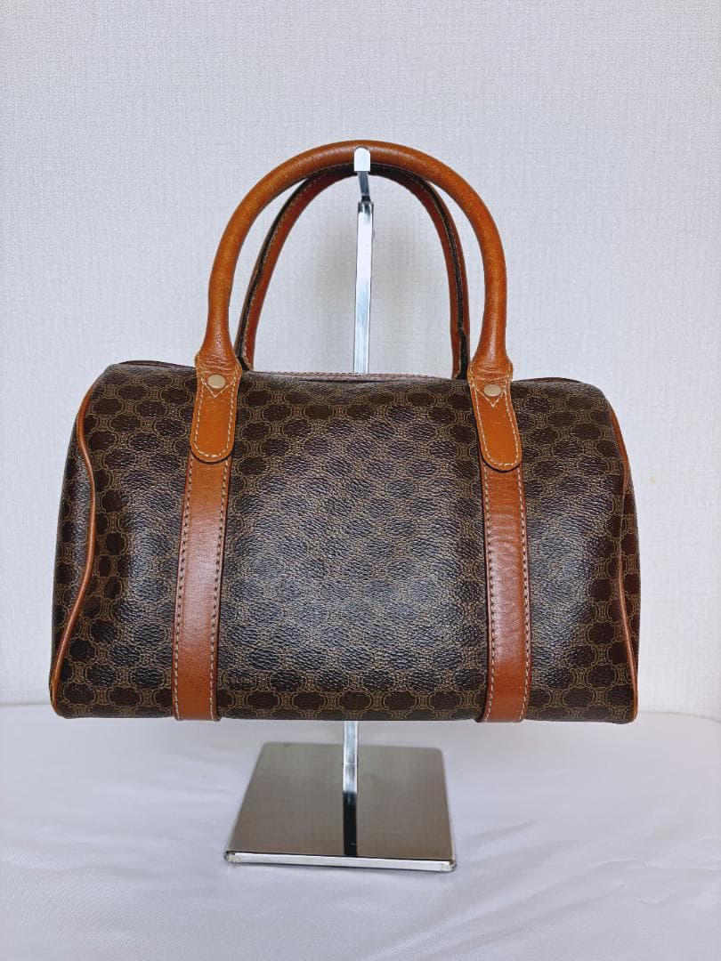 【CELINE/セリーヌ】マカダム ミニボストン トリオンフ