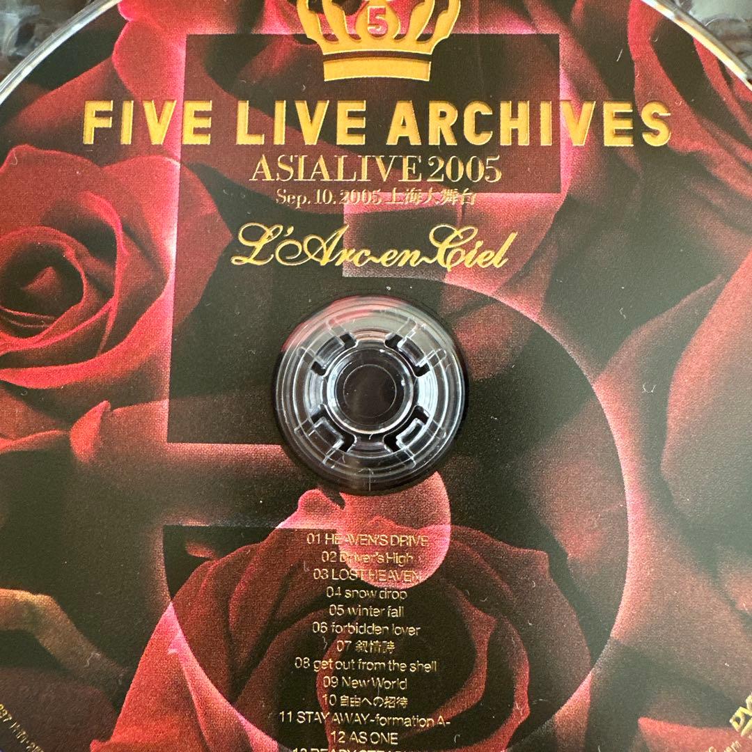L'Arc〜en〜Ciel FIVE LIVE ARCHIVES
