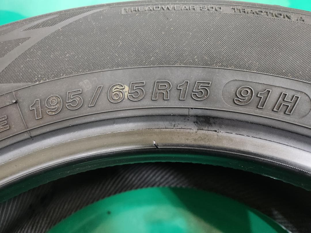 送料込☆2022年製ヨコハマタイヤ195/65R15日本製☆4本