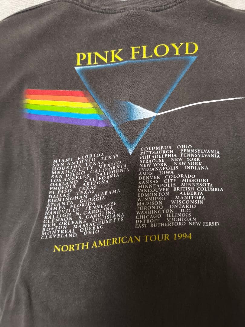 トップス 90s Pink Floyd Dark Side of The Moon L
