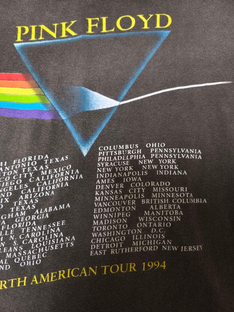 トップス 90s Pink Floyd Dark Side of The Moon L