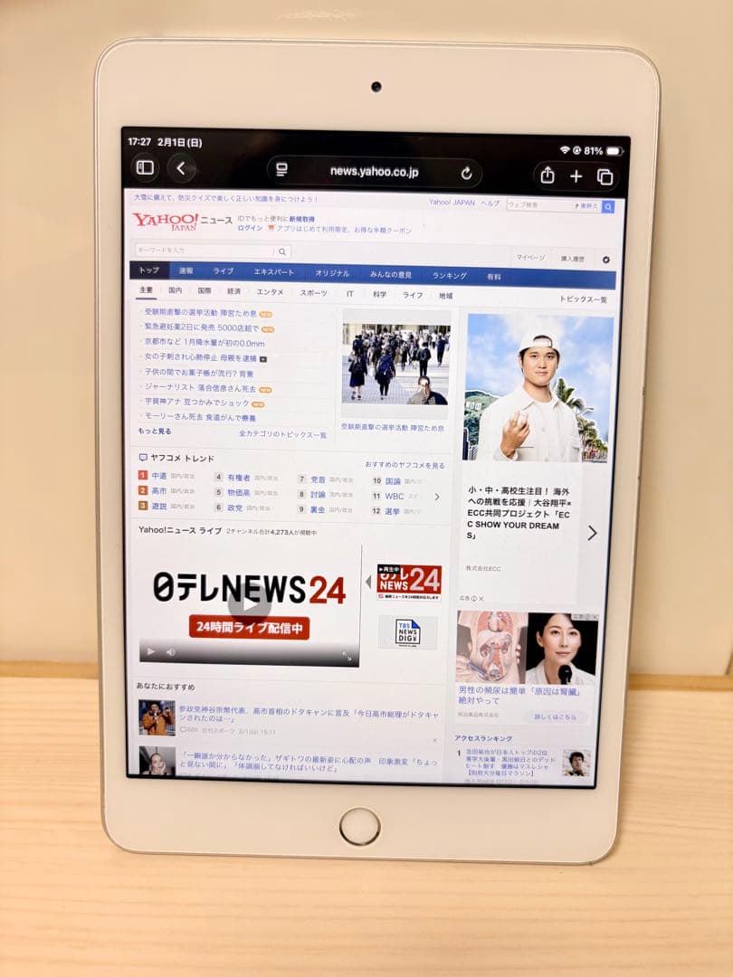 iPad mini 5 (第5世代) 64gb 美品