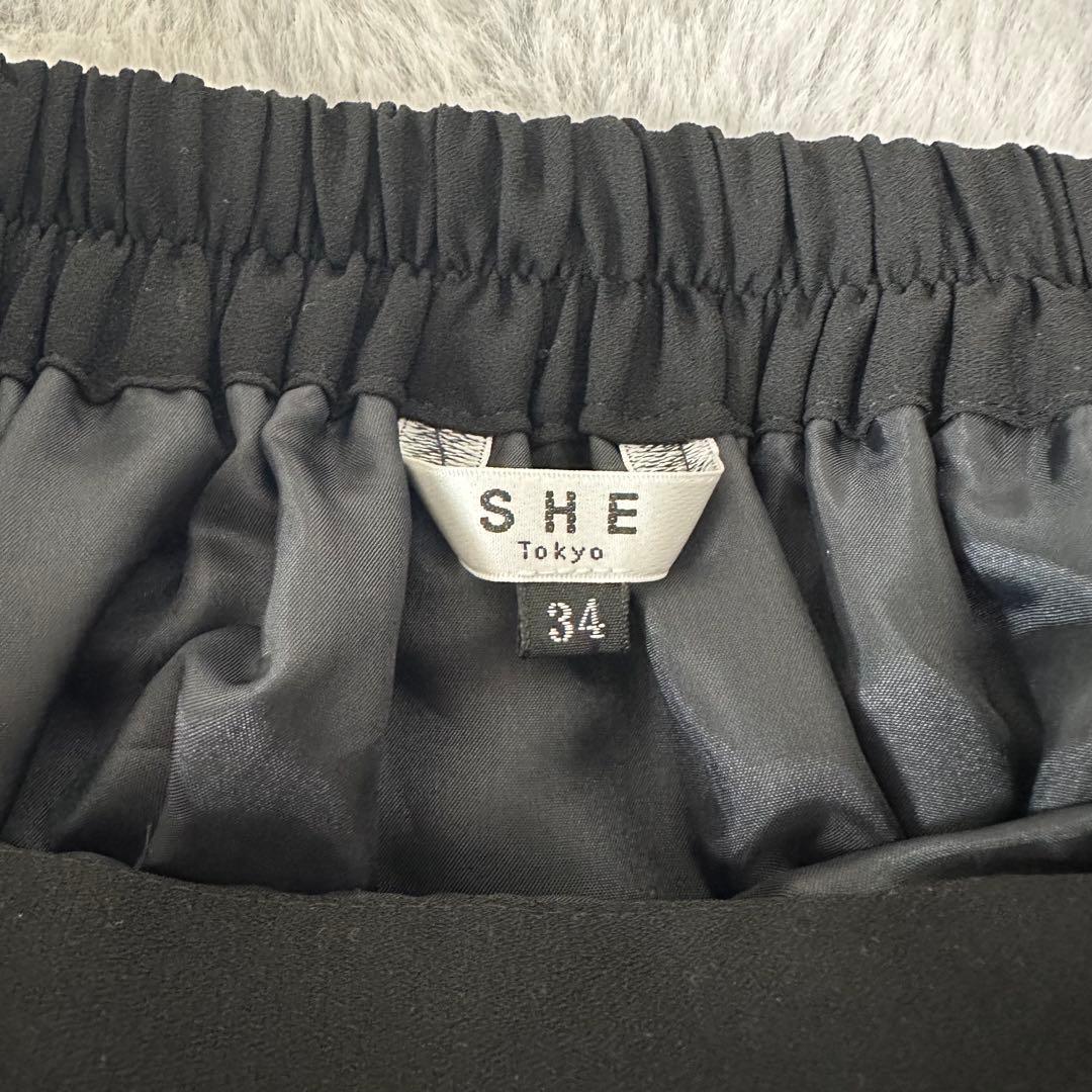 SHE Tokyo シートーキョー lisa dot 34 ブラック