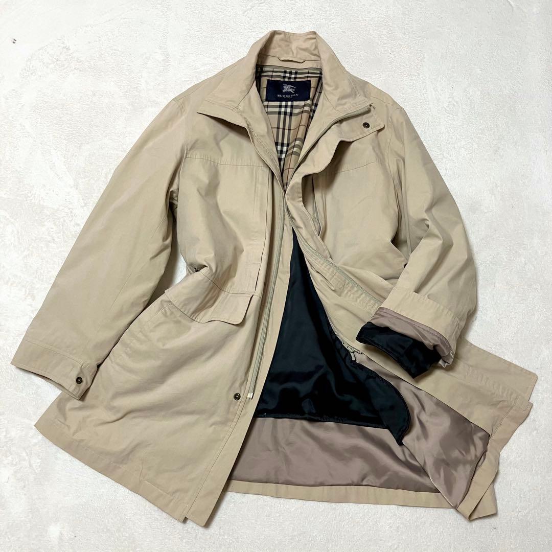 バーバリーロンドン　ダウンコート　モッズコート　ライナー ノバチェック