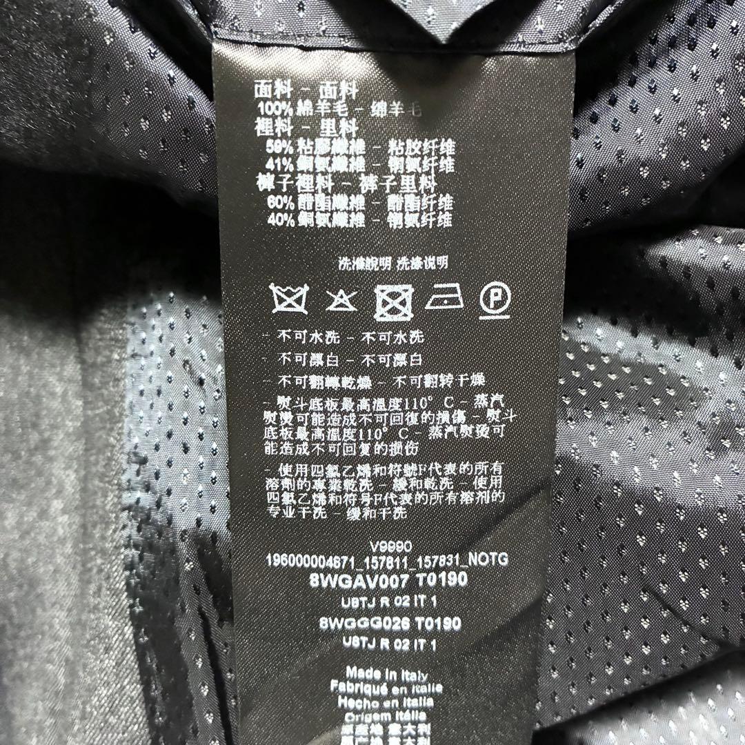 【美品】GIORGIO ARMANI☆ウールジャケット☆黒タグ☆SOHO☆