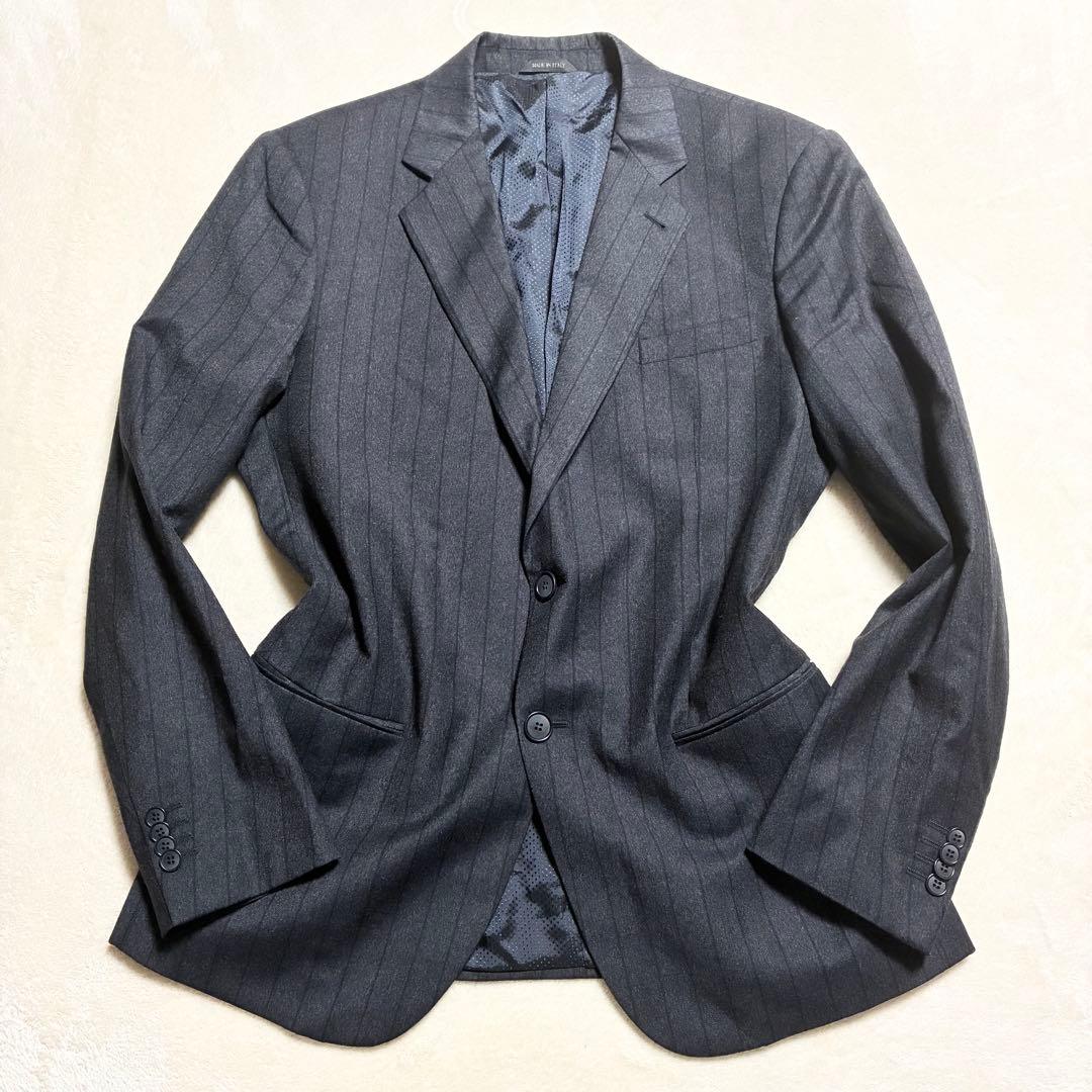 【美品】GIORGIO ARMANI☆ウールジャケット☆黒タグ☆SOHO☆