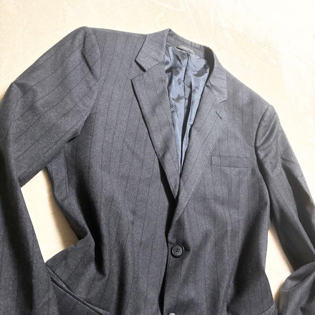【美品】GIORGIO ARMANI☆ウールジャケット☆黒タグ☆SOHO☆