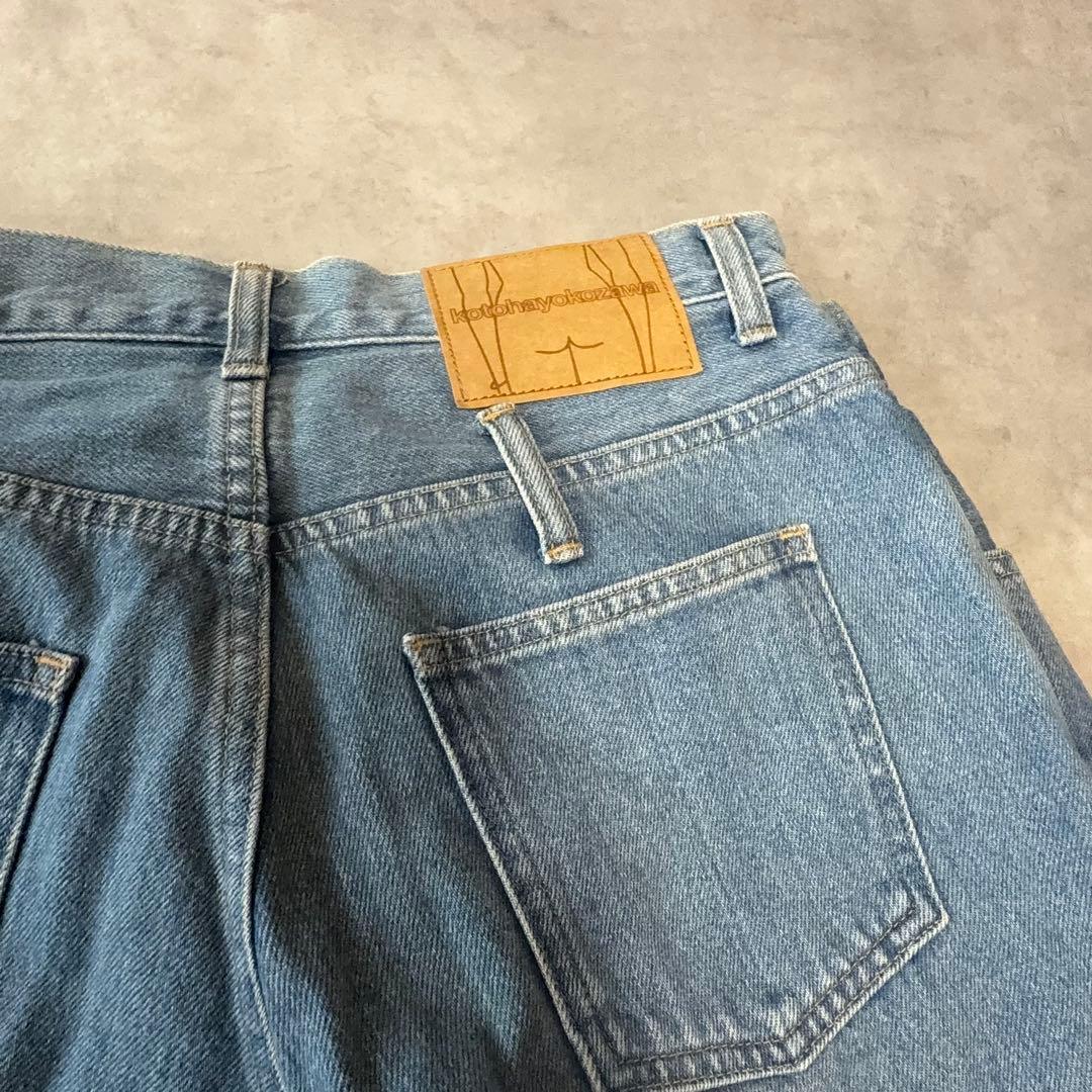 kotohayokozawa レイヤードデニムパンツ M 23SS 日本製