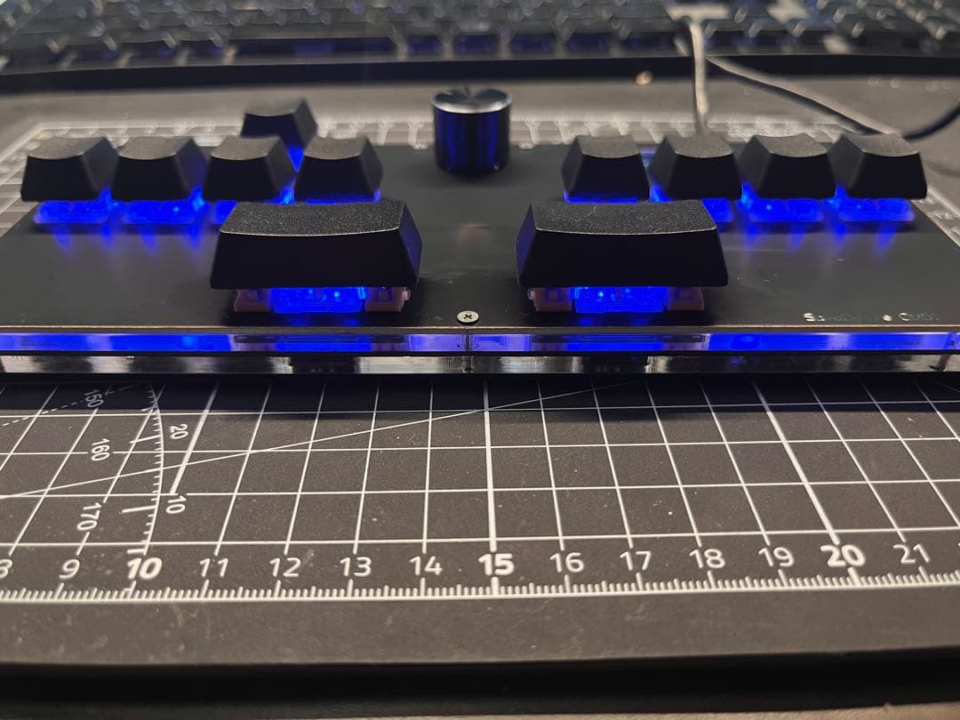 【動作確認済】DJMAXコントローラー　音ゲーコントローラーブラックB