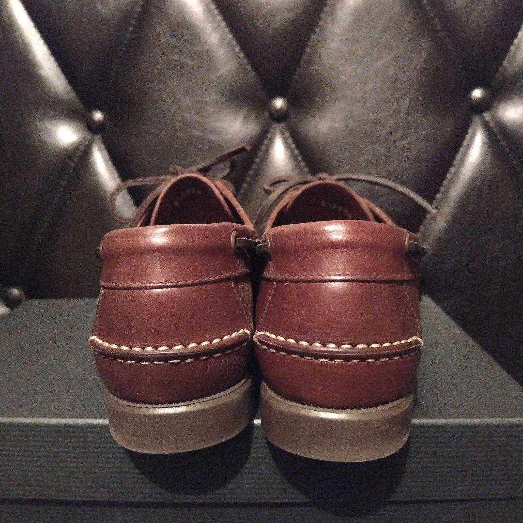【 パラブーツ Paraboot 】バース　デッキシューズ　24.5　ブラウン