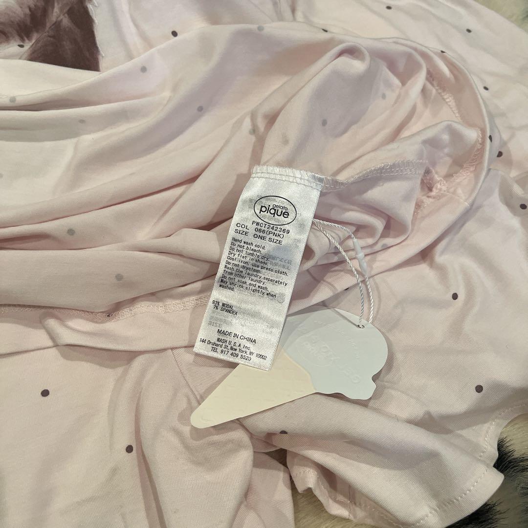 (gelato pique) CATドット柄 Tシャツ＆ショートパンツセット