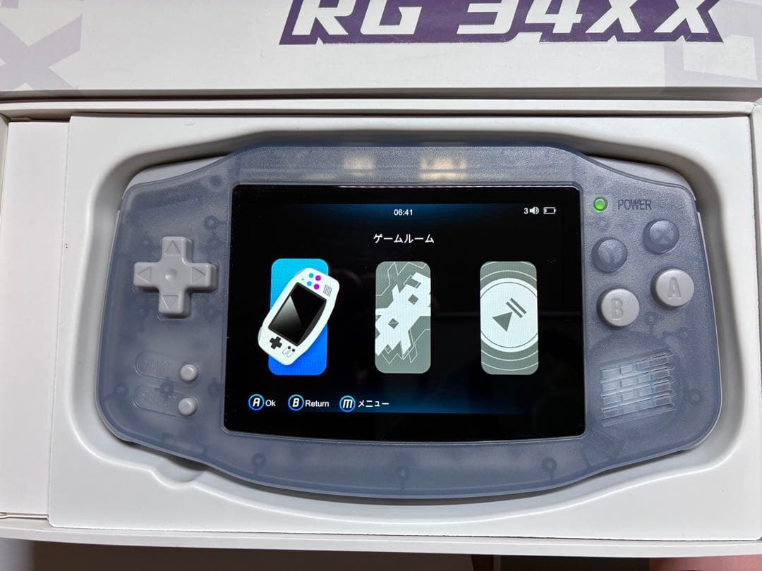 Anbernic RG 34XX クリア
